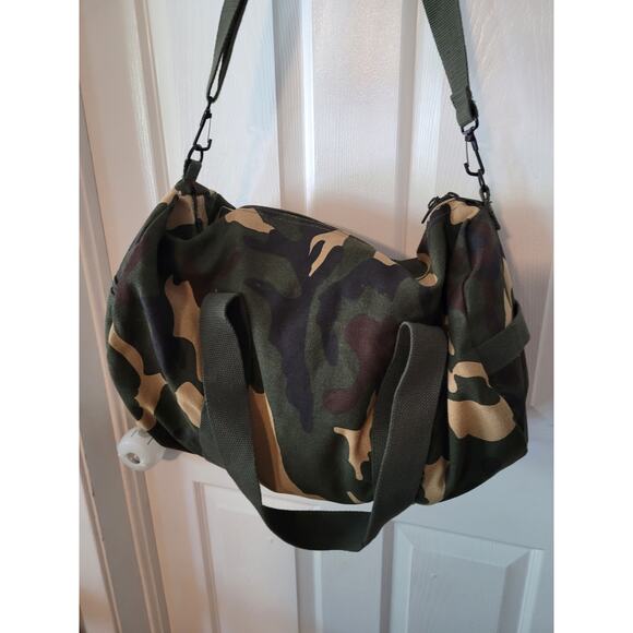 Rothco Tactical Shoulder Bag Canvas Gym Camo Duffle Carry Tote Gun Range - Picture 2 of 10
